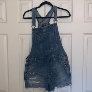 Denim shirts overalls